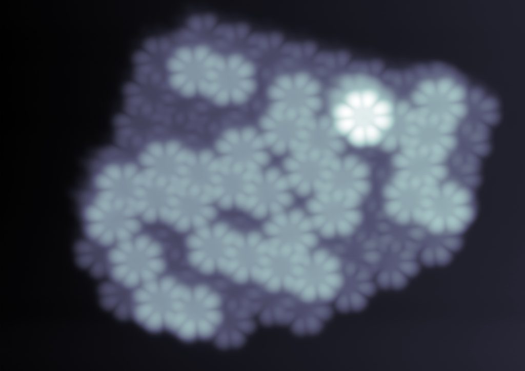 Self-assembly of ytterbium bis-phthalocyanine molecules on a silver surface