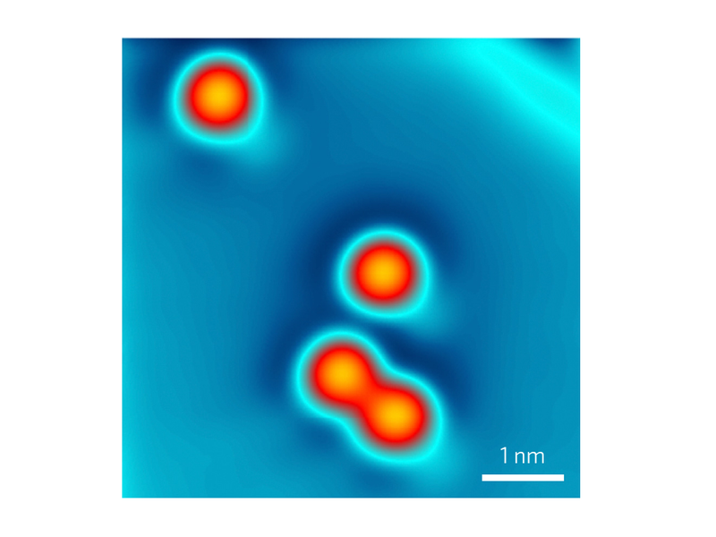 Figure from: Atomic-scale magnetic dipolar sensor using electron spin resonance on surfaces
