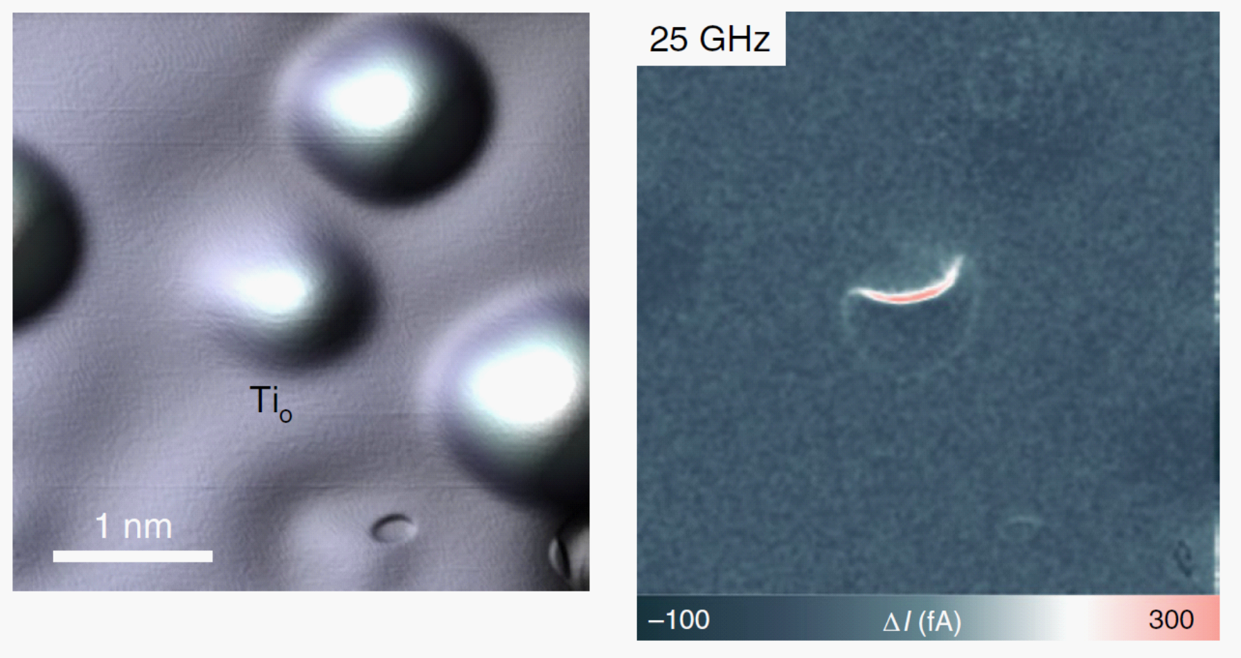 Magnetic resonance imaging of a single atom
